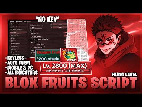 Blox Fruits Script — NO KEY, Auto Farm, Auto Bounty, Max Level, PVP Mode (BEST)