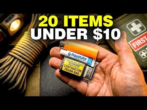 20 Survival Items UNDER $10 That Most Preppers Never Think to Buy. Big Mistake!