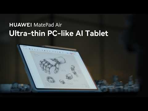 HUAWEI MatePad Air — Ultra-thin PC-like AI Tablet