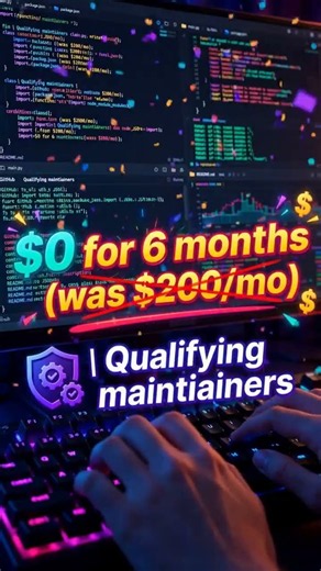 Claude Max for Open Source — 6 months free.