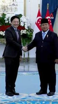 PM Wong meets Indonesian President Prabowo in Jakarta for Leaders' Retreat