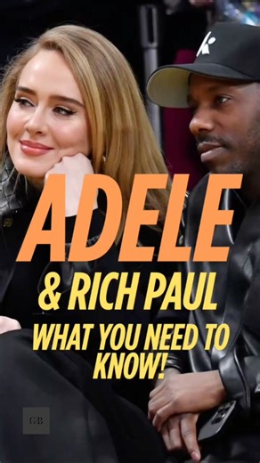 Adele & Rich Paul — when love feels calm, not loud 🤍 #adele #gossipcommunity