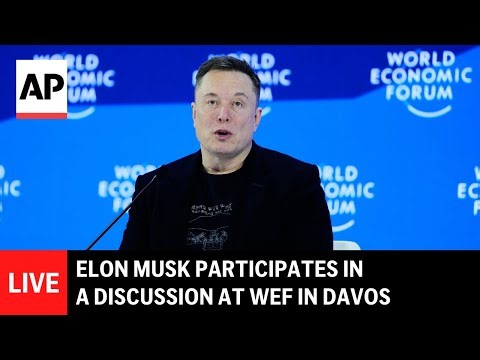 LIVE: Elon Musk speaks at World Economic Forum in Davos
