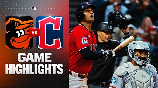 Orioles vs. Guardians Game Highlights (4/18/26) | MLB Highlights