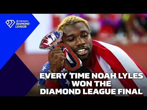 Noah Lyles and the Diamond League Final: Every Win - Wanda Diamond League