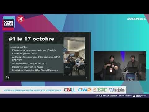 Grands Utilisateurs de solutions Cloud Open Source ? Bienvenue au club !