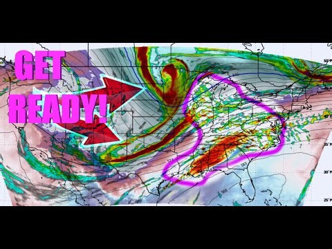 This Storm Has Grown Into 2 Storms Coming!