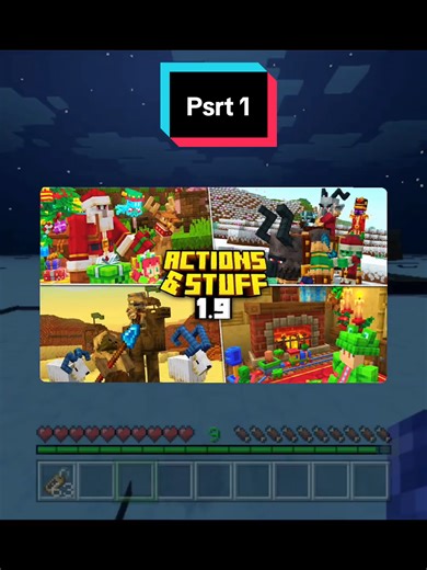 Part 1 | Action and Stuff 1.9 Christmas update #MinecraftBedrock #ActionAndStuff #TexturePacks #Christmas