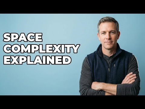 How Is Space Complexity Measured Using Big-O?