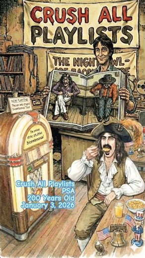 Crush All Playlists PSA I (200 Years Old)