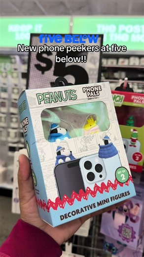 They are so cute🥹 #fyp #snoopy #peanuts #fivebelow @Five Below | five below phone pals