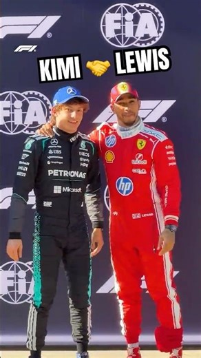 Wholesome Lewis & Kimi Moment 🥹