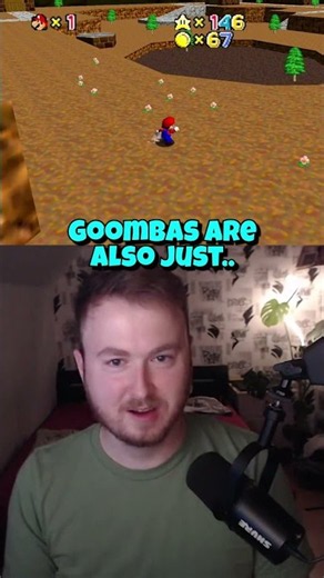 Most inclusive Streamer.. EVEN FOR GOOMBAS #mario64 #romhack #mario #streamer