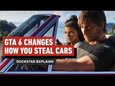 GTA 6 Changes How You Steal Cars - Rockstar Explains