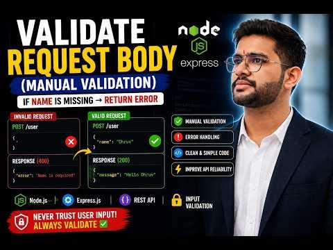 Validate Request Body Manual