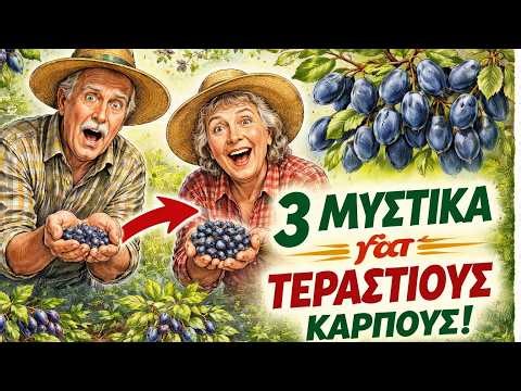 🚨 Κάντε ΑΥΤΟ επειγόντως! Τα 3 μυστικά για να έχετε τεράστιο και ολόγλυκο αγιόκλημα φέτος 🫐