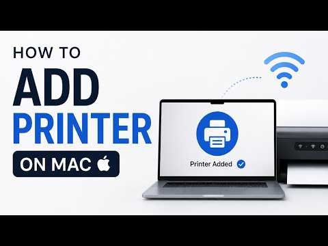 How To Add Printer On Mac
