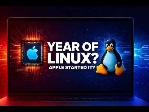 Apple Accidentally Starts The Year of the Linux Desktop? Apple Silicon, Asahi Linux & Future of PCs