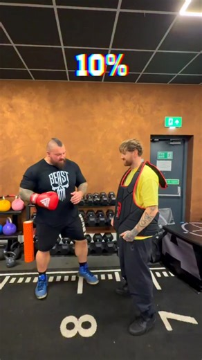 Punch challenge VS Eddie Hall - The Beast 😂👀 | Kristen Hanby