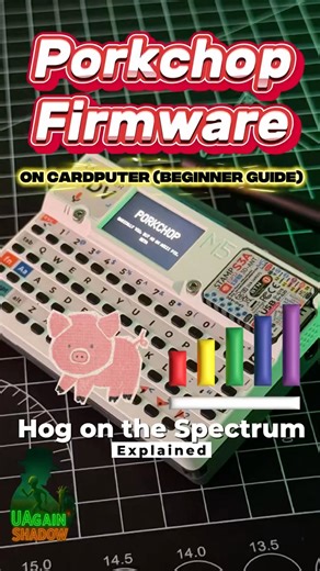 Hog on the Spectrum Explained - Porkchop Firmware on Cardputer (Beginner Guide)