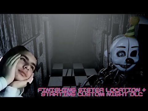 🔴 Fazbear Gauntlet | Beating Ennard In Sister Location | Later Starting Custom night DLC - DAY 21