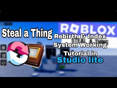 (Tutorial) how to make shop rebirth and index gui work in studio lite part 7#roblox #studiolite