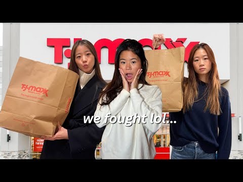 WE DID THE TJMAXX CHALLENGE *tiktok trend*