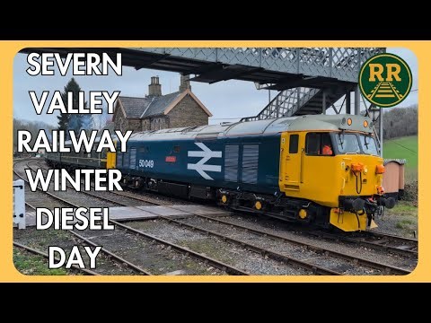 Winter Diesel Day at the Severn Valley Railway 2025