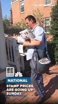 USPS plans to raise the price of Forever stamps and other mailing services Sunday