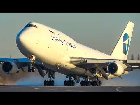 60 MINUTES PURE AVIATION - Airplane Highlights of April - Boeing 747, Zeppelin, Piaggio P180 (4K)