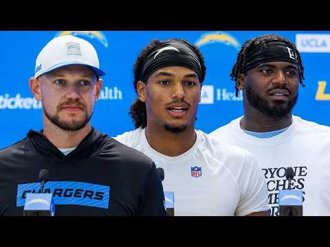 Chris O'Leary, Genesis Smith, & Nadame Tucker On Defensive Development | LA Chargers