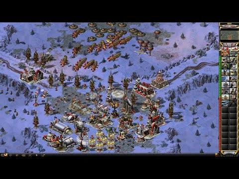 RED ALERT 2 | YURI'S REVENGE VS 6 BRUTAL ENEMY VERY NICE | RED ALERT GAMEPLAY #redalert2 #redalert