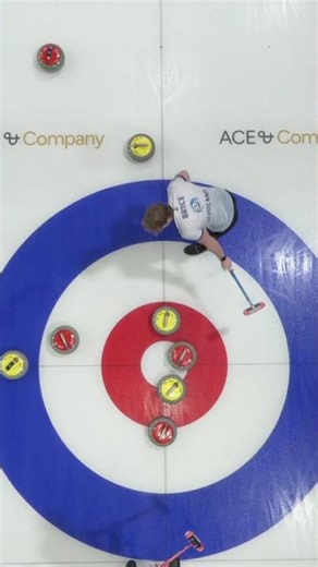 "They are going big ..." #curling