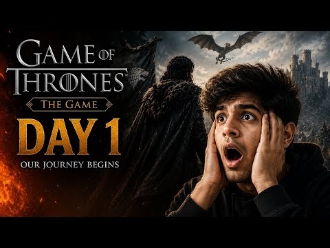 Game of Thrones The Game Gameplay #1 | Day 1 Begins Survived My First Day in Westeros! #viral