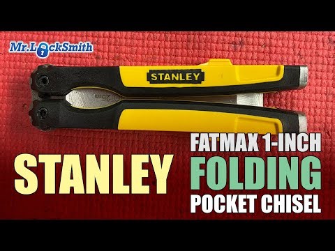 Stanley FatMax 1 inch Folding Pocket Chisel | Locksmith Tools