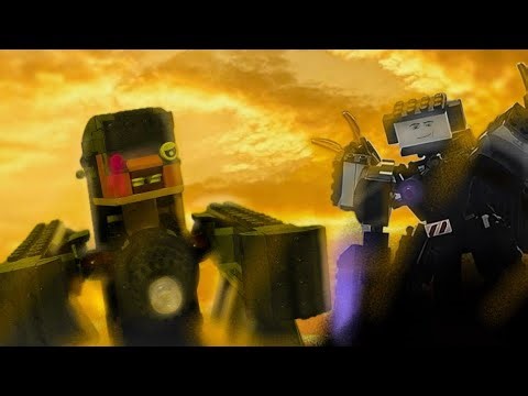 LEGO - What If - Titan tv and Titan Camera Intercept G - Toilet [ Part - 1 ]