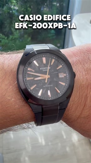 Casio Edifice EFK-200XPB-1A | Forged Carbon Automatic