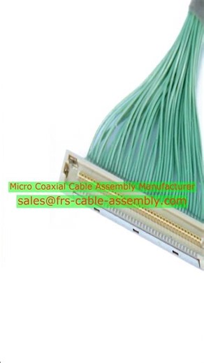 IPEX 20525-020E-01-S I-PEX 20374-010E-30 samtec micro coax cable 46 AWG ultra‑fine Snap-In Cable Wir