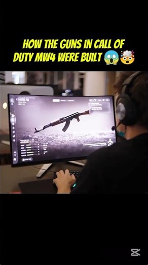 How they built guns for MW4. Pre-Order#MW4 today @CallofDuty #Ad #facts
