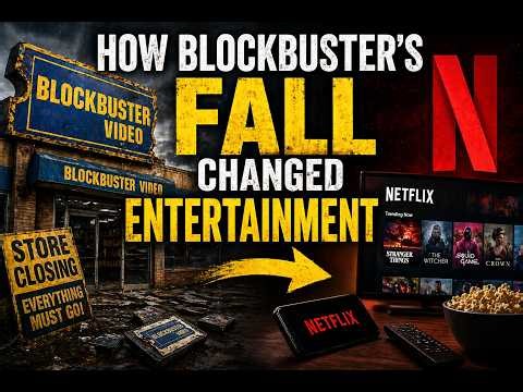 How Blockbusters Fall Changed Entertainment