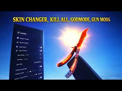 [OP] Arsenal Script | Skin Changer, Infınıte Ammo, Godmode, Gunmod, Aimbot & MORE!!