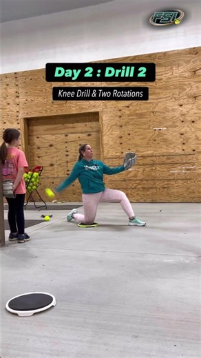 Learn Better Pitching Mechanics with This Knee Drill (2 Rotations)