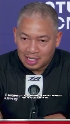 Tyronn Lue on if he's been in contact with Steve Ballmer