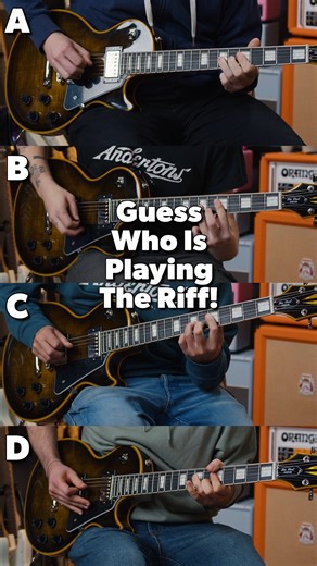 Guess who's playing Money for Nothing! 🎸 | Andertons Music Co.