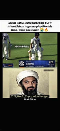 Ishan Kishan just made the KL Rahul debate even hotter 😭🔥