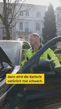 Das passiert, wenn ein Auto zu lange steht! #adac #shorts #mitgliedschaft