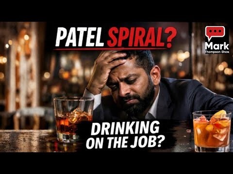 Patel Passed Out? Drinking Allegations, Missing on the Job…Kash Fires Back 4/20/26