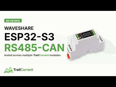 Waveshare ESP32-S3-RS485-CAN Review