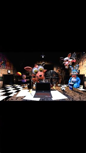 It be the night guard! #fnaf #fivenightsatfreddys #memes #funny