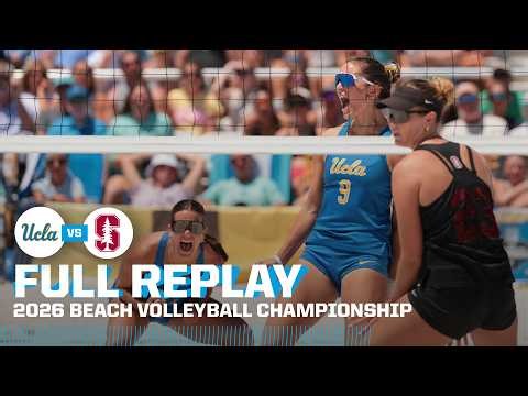 UCLA vs. Stanford: 2026 NCAA beach volleyball championship | FULL REPLAY